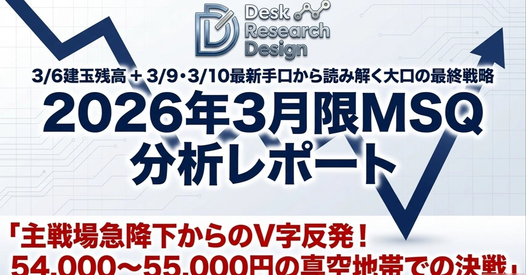 2026年3月限MSQの攻防】（最終便）：オプション手口から3月MSQ攻防を 