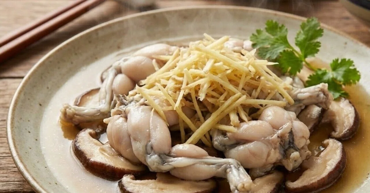 An-018: Qingzheng Shiji | Anhui-style Steamed Frog｜甘口男Higene