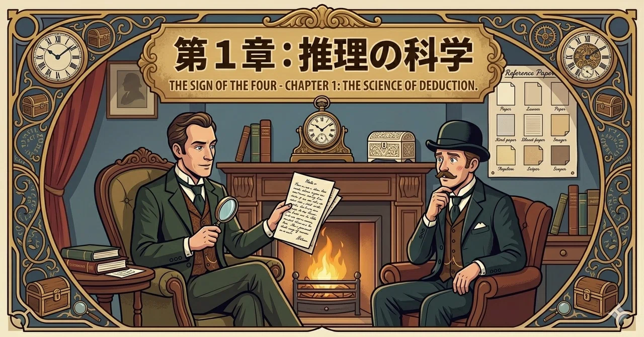 [Extensive Reading by Level] Sherlock Holmes: The Sign of Four [Chapter ...