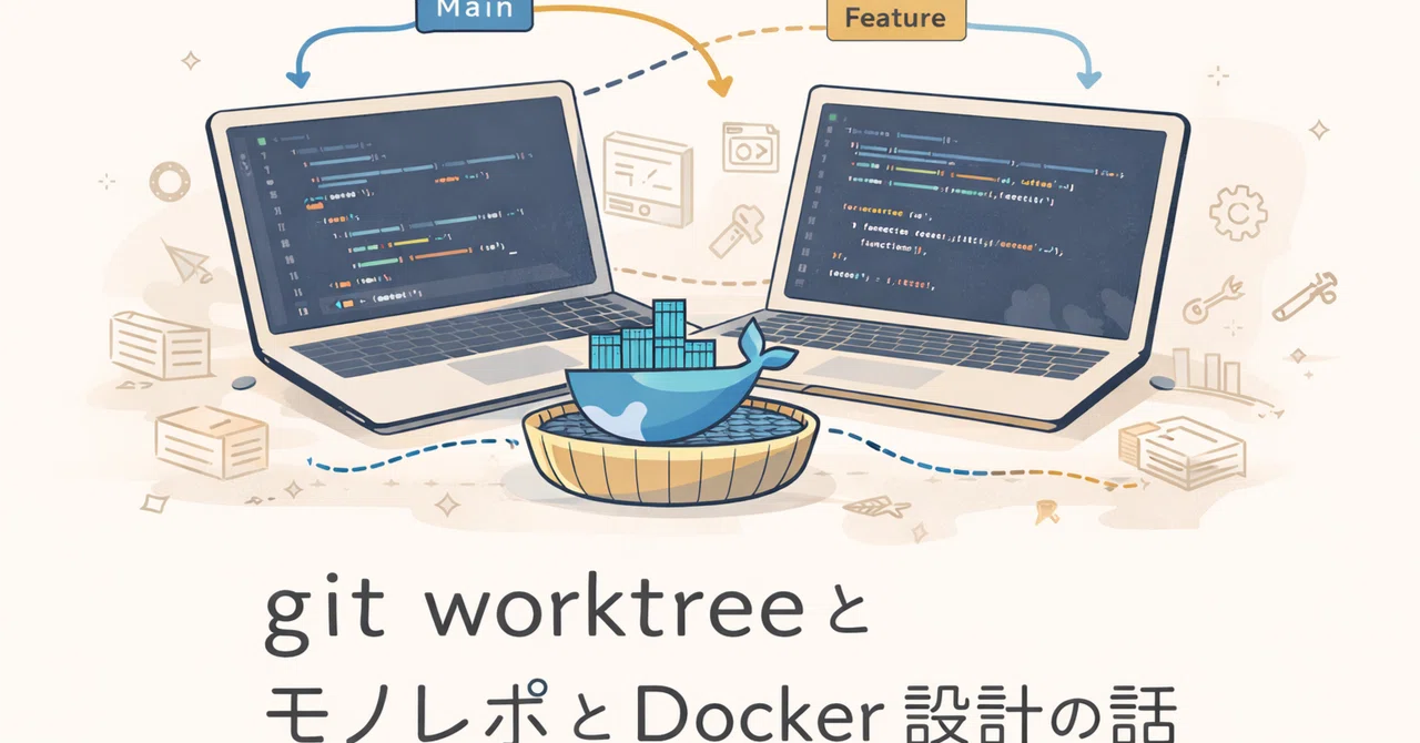 git worktree とモノレポで変わる開発体験|ひであき
