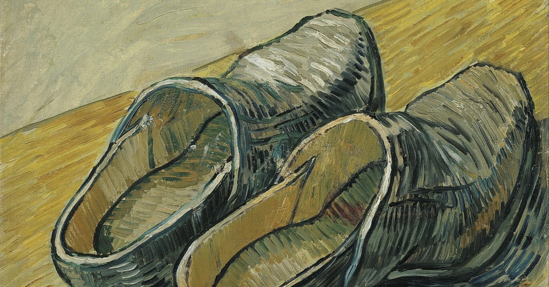 ゴッホ展：家族がつないだ画家の夢」出品作⑦ ゴッホ《木底の革靴