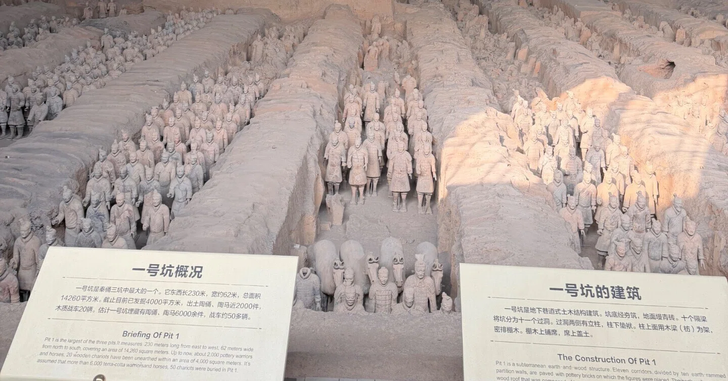 西安一人旅⑥ 兵馬俑・秦始皇帝陵オプショナルツアー参加｜こいきんぐ