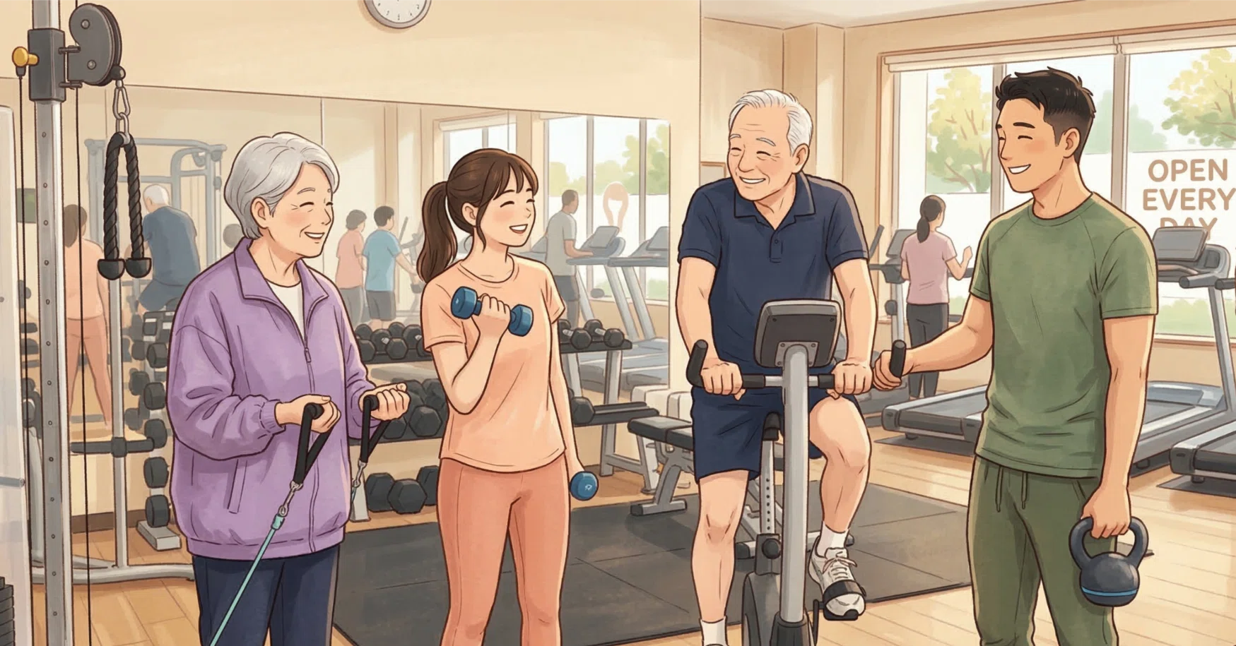 健康維持のために「ゆるく」筋トレをしよう｜かつひさ