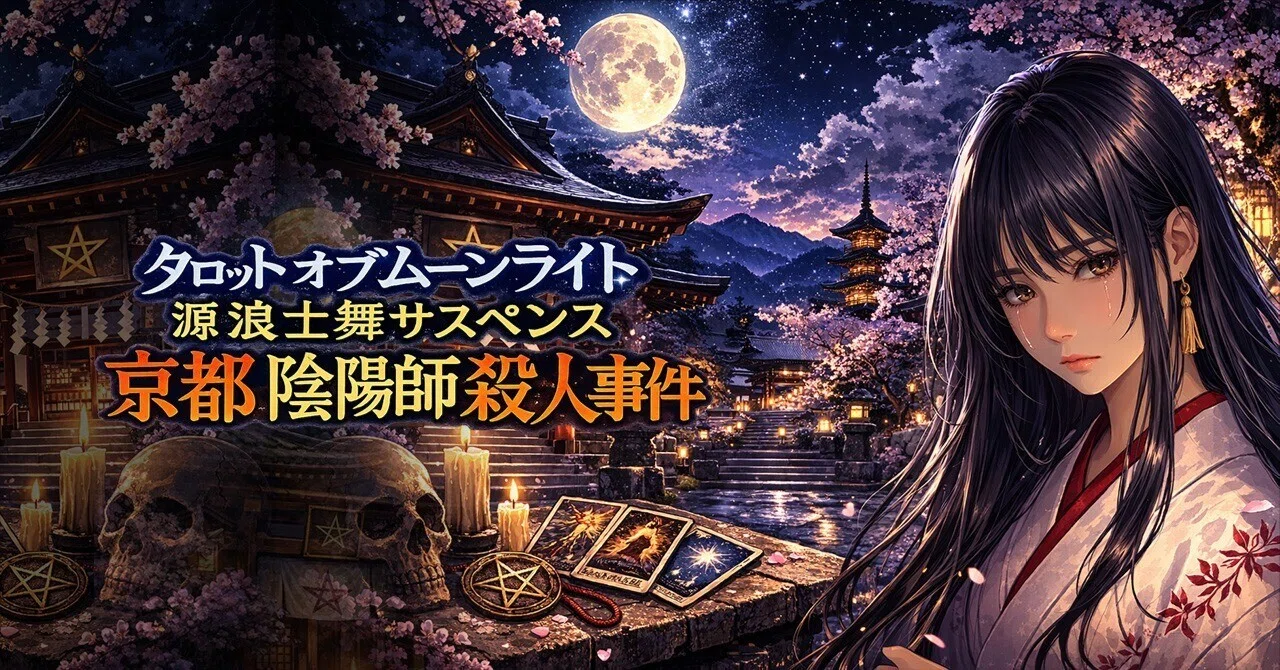 1- 京都陰陽師殺人事件｜源浪士舞サスペンス ｜ タロットオブムーン