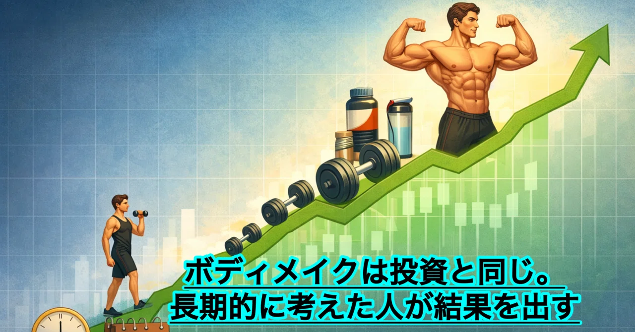 Body transformation is like an investment. Those who think long-term ...