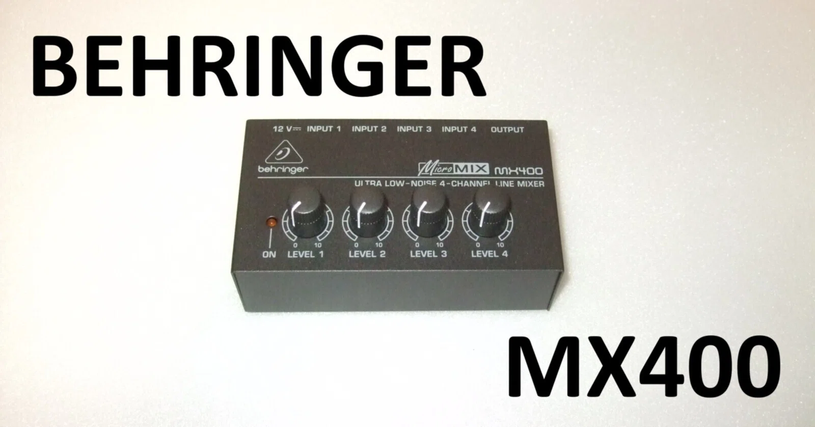 BEHRINGER ラインミキサー（MX400）｜モメドラム