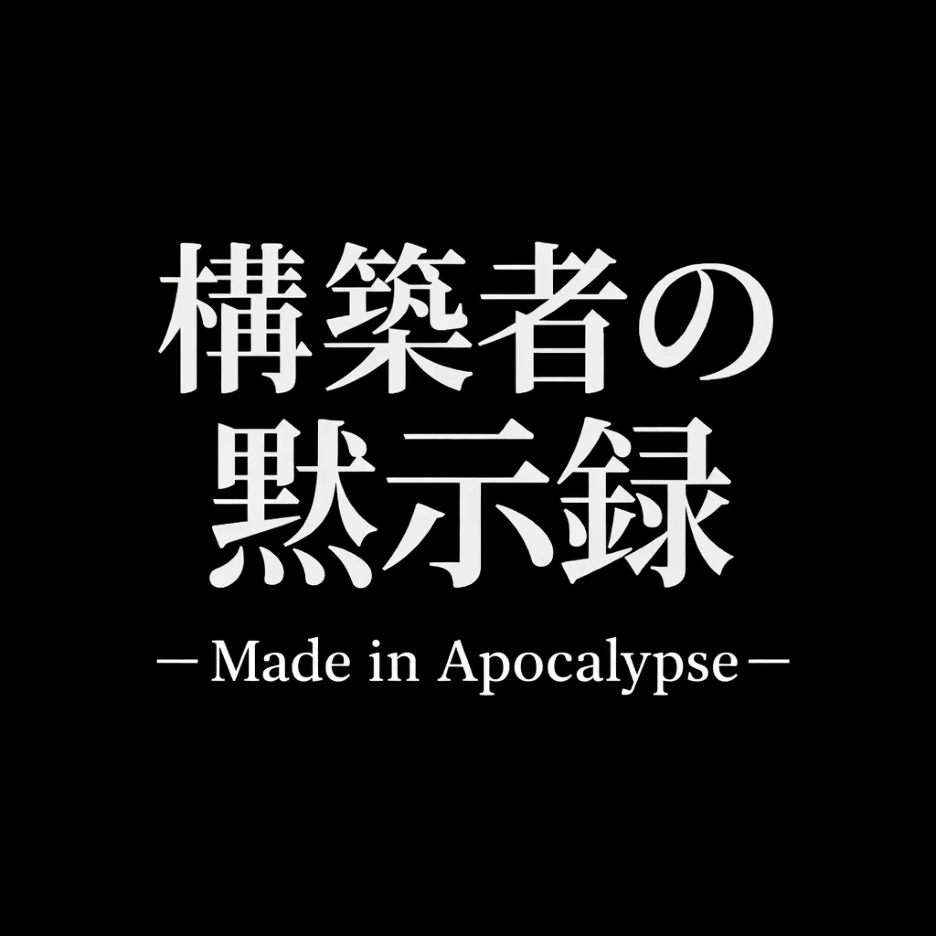 構築者の黙示録