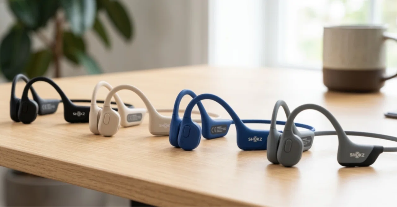 耳を塞がない快適さ。Shokz（ショックス）の骨伝導イヤホンおすすめ3
