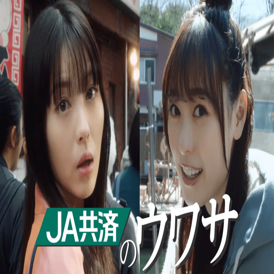 浜辺美波＆福原遥が語る「JA共済のウワサ」CM｜頼れる担当者の