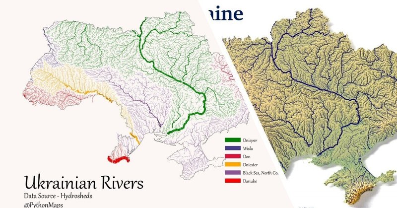 【地図分析】「天然の要塞」がない国　２枚の地図とデータが示す、ウクライナの地理的宿命と停戦のリアル