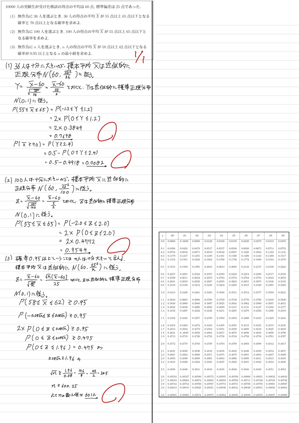 【数学B統計的な推測や数検1級統計に向けての勉強におすすめ】統計まとめ|大学入試数学の背景にあるもの