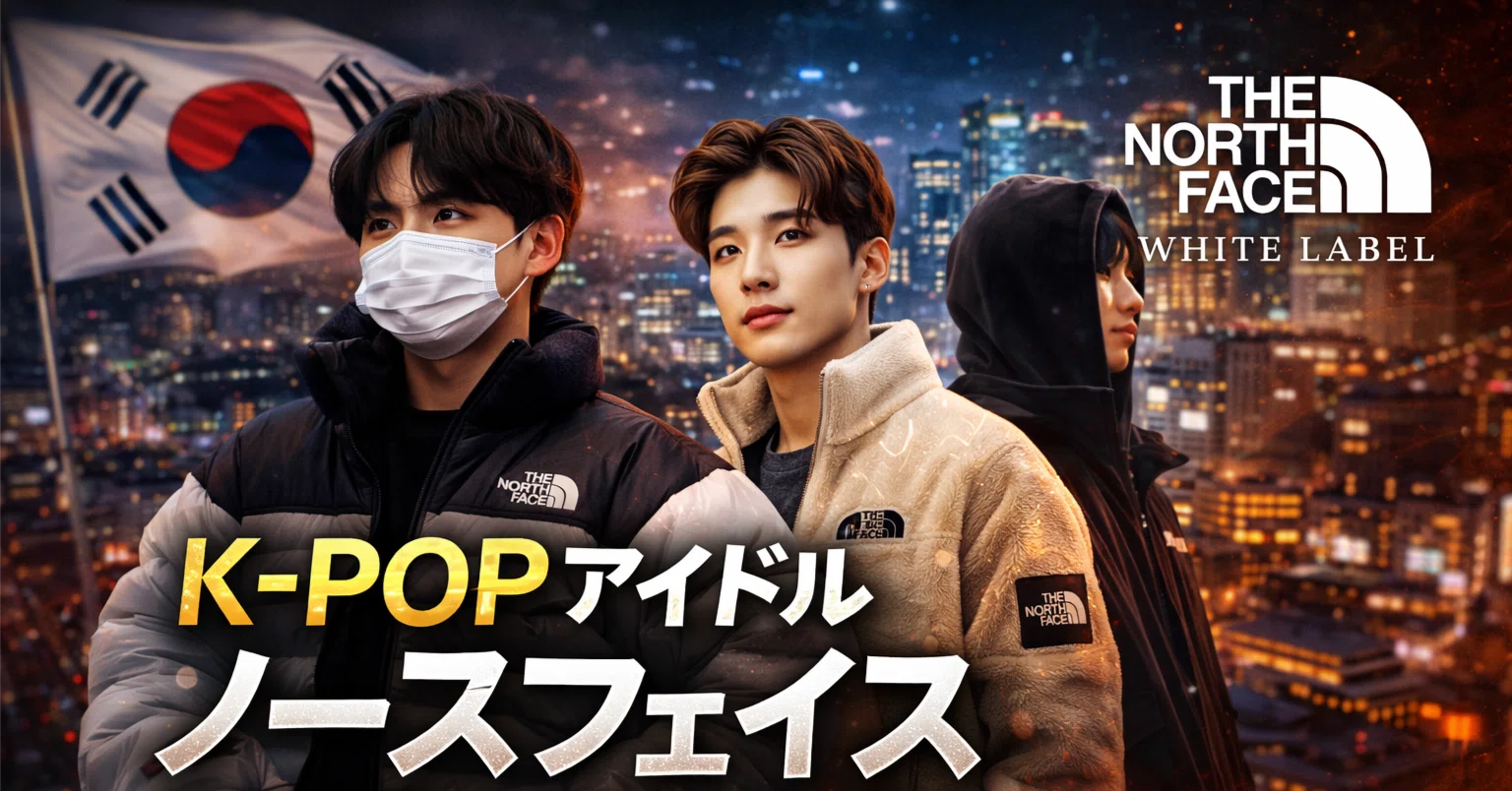 K-POPアイドルが着ているノースフェイスまとめ｜WHITE LABELの秘密も 