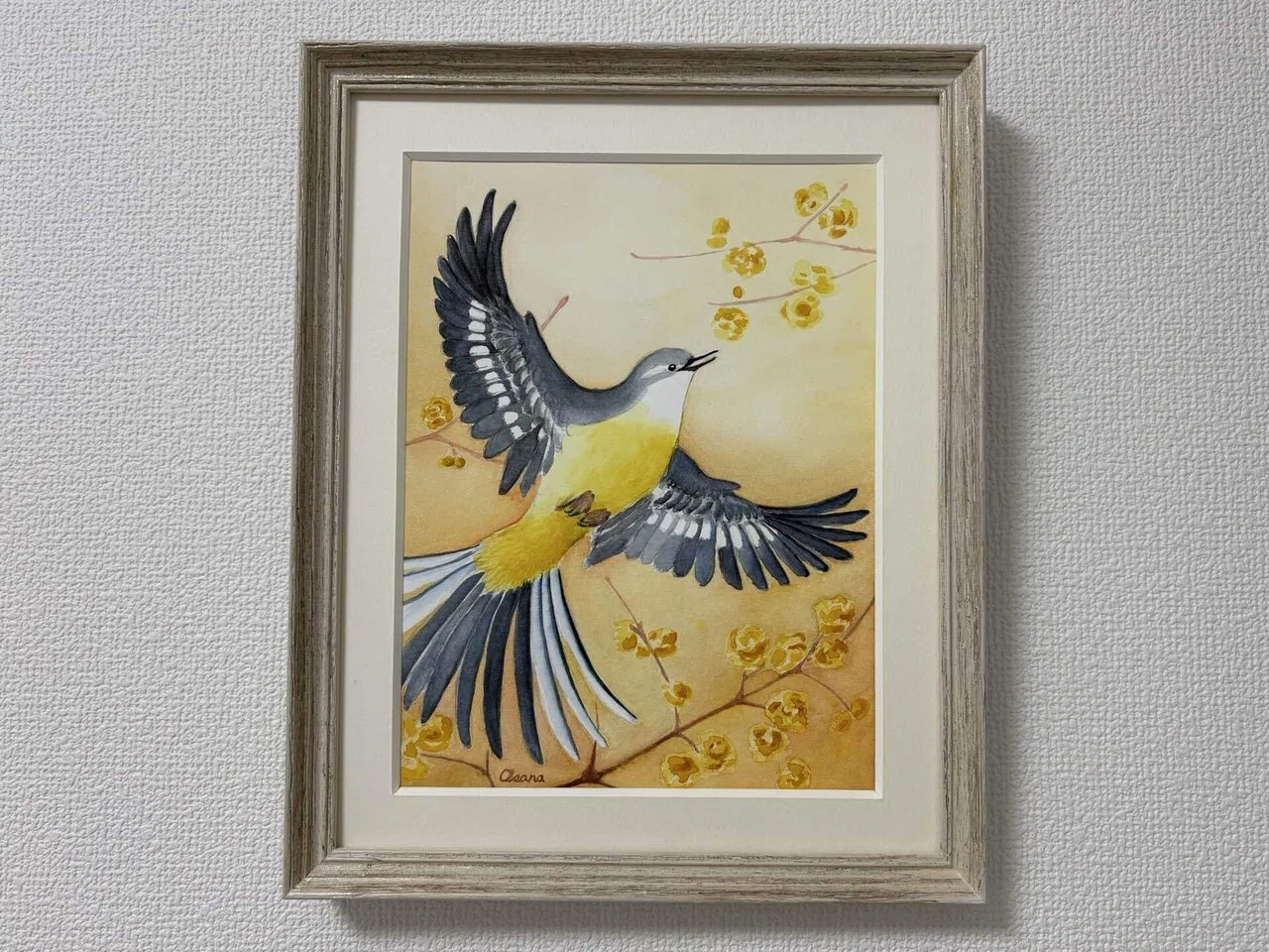 黄色い鳥を描く｜夜と街