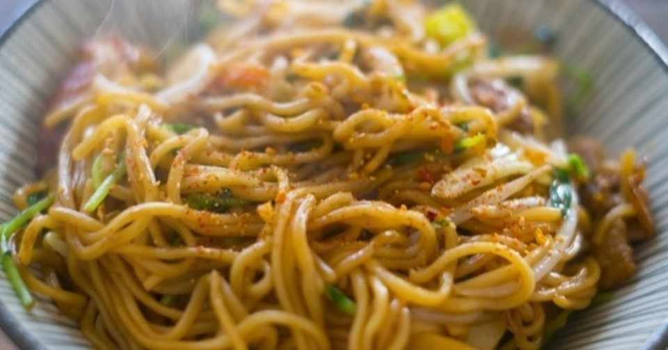 冷凍でかしこくこどもごはん 冷凍焼きそば麺の使い方 Babystock ベビストック こどもごはんの冷凍テクニック Note
