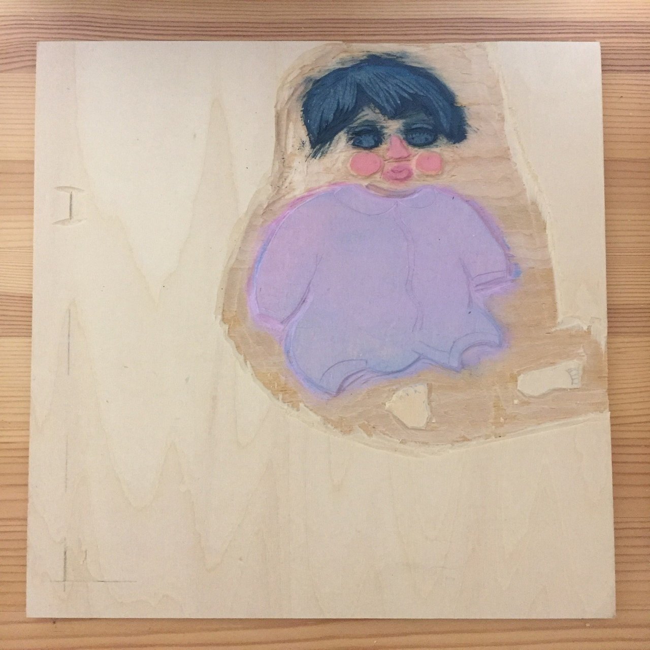 赤ちゃん版画｜cozue