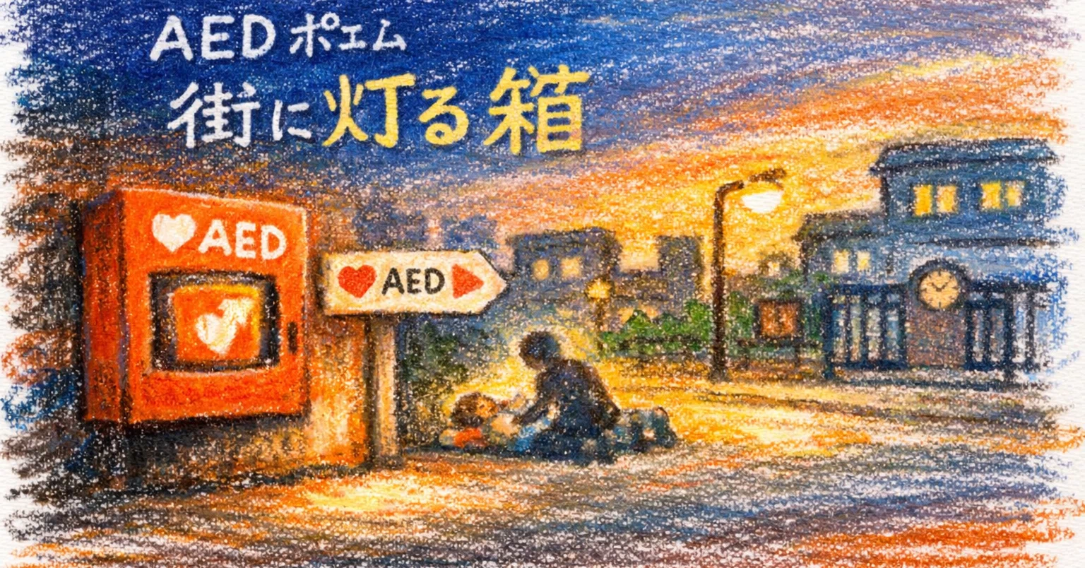 AED Poem: 'The Box That Lights Up the City'｜小野塚 健一郎