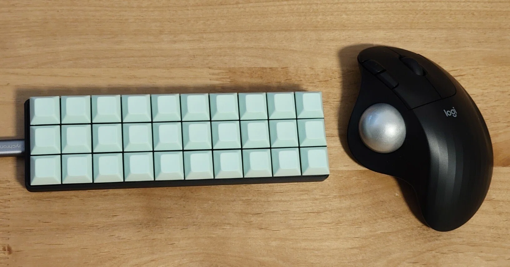 30-key Gherkin keyboard｜Riko