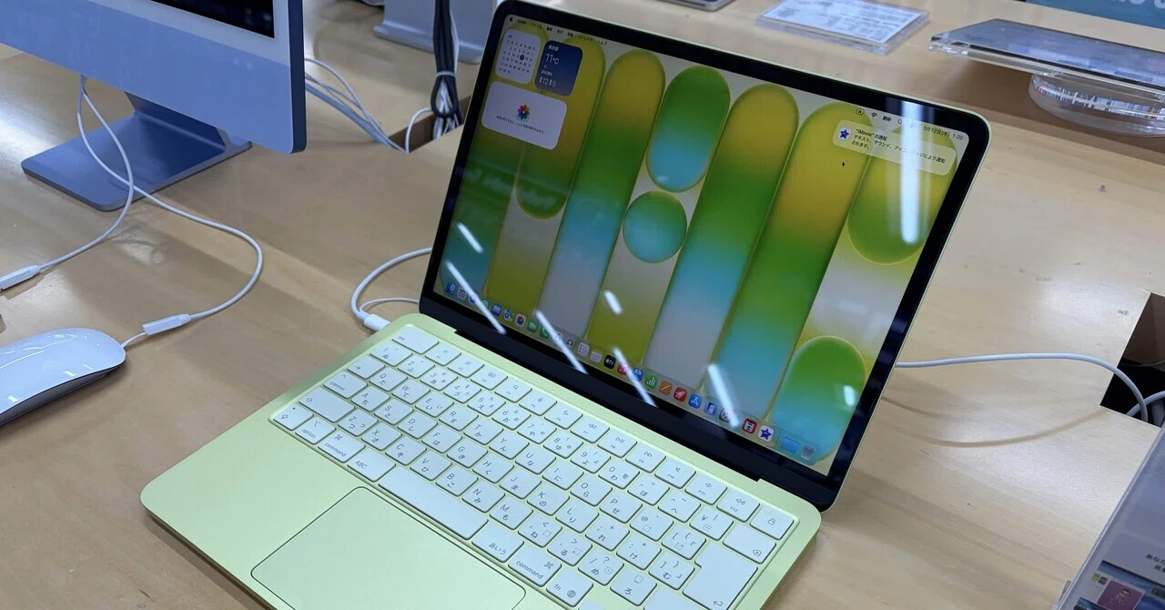 99,800円のMacBook Neo。店舗で触って感じた、リアルな「手応え
