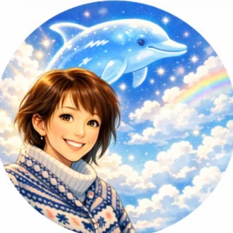 空のイルカ