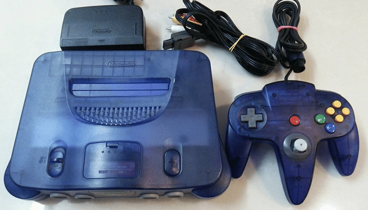 ニンテンドーの家庭用ゲーム機「Nintendo64（64）」の解説