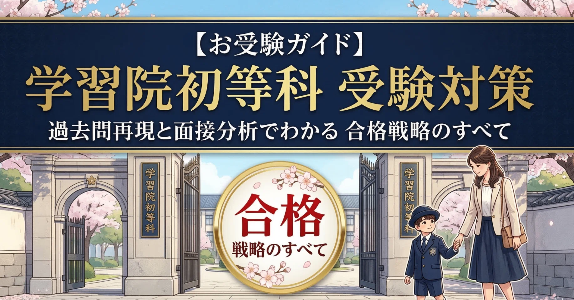 お受験ガイド】学習院初等科受験対策〜過去問再現と面接分析でわかる 