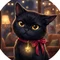 真夜中の黒猫メンター