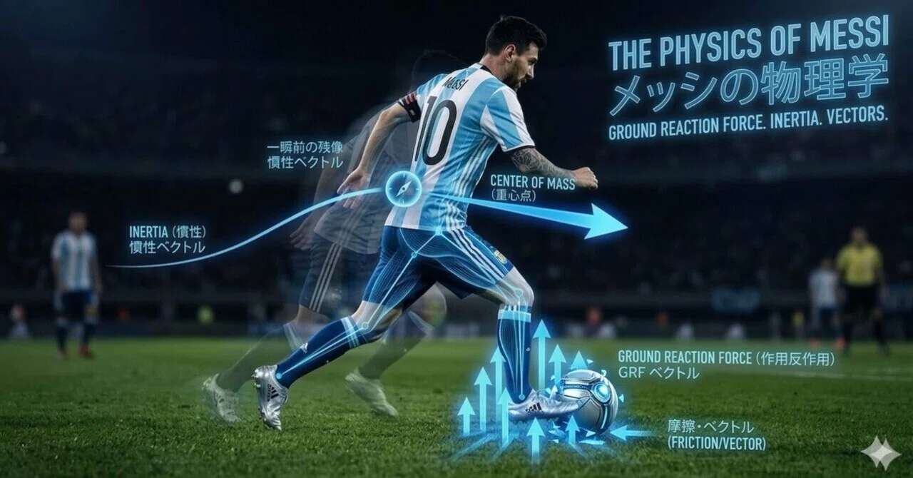 [Solving the Divine Realm with Physics] Why is Messi's Dribbling ...