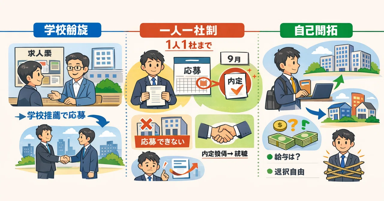 高卒生の就職について|信じて行どうするおっさん