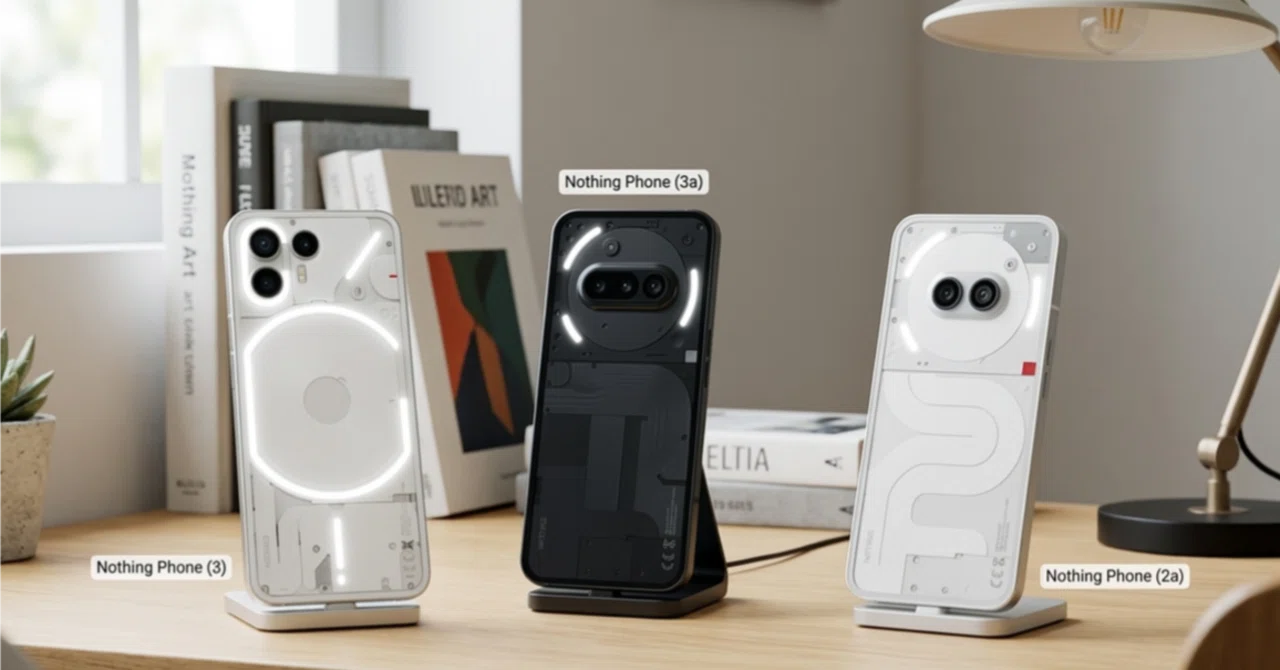 人と被らない個性派スマホ「Nothing Phone」現行3モデルをレビュー