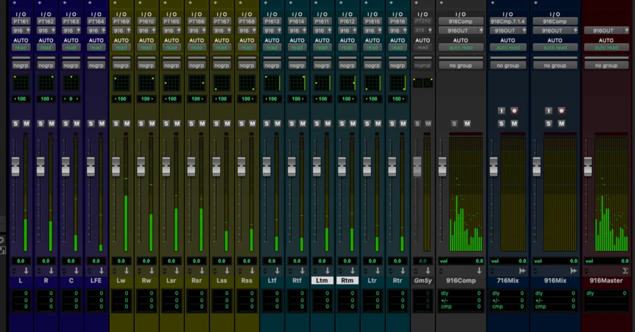 空間オーディオ】AudioMidi設定が9.1.6ch対応になってますね。｜沖田