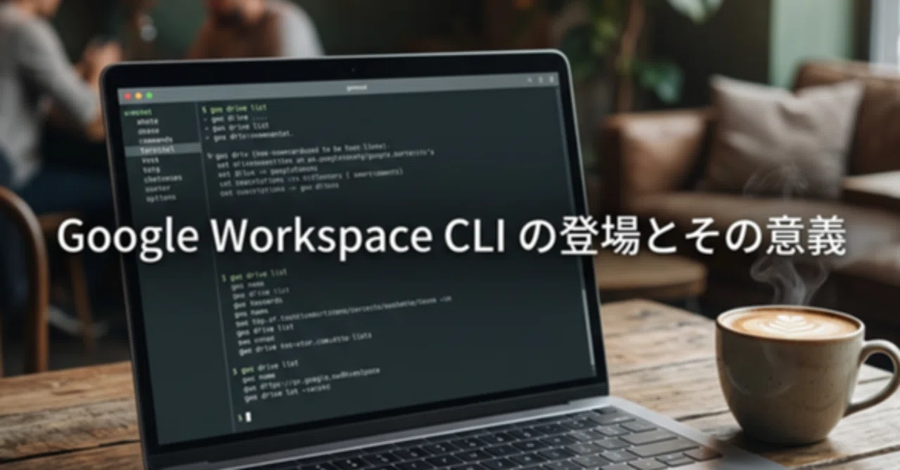Google Workspace CLI の登場とその意義｜AnonymAI