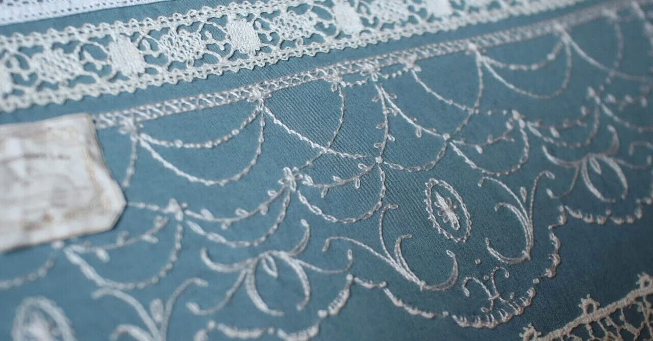 刺繍】Procreateで描く刺繍図案。レース模様のレッスン課題｜刺繍