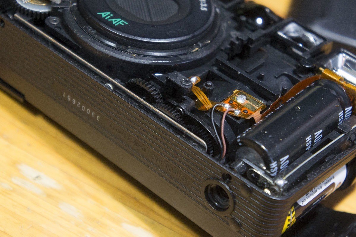 ⌘完動品！ 作例あり、電池付き！ Canon Autoboy MINI T⌘ 動作確認済】Canon Autoboy MINI T 新品電池&初期保証付き