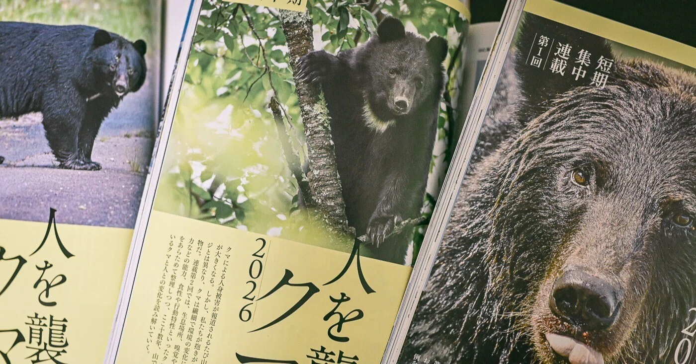 掲載】山と溪谷クマ特集～人を襲うクマ2026～｜Sinh