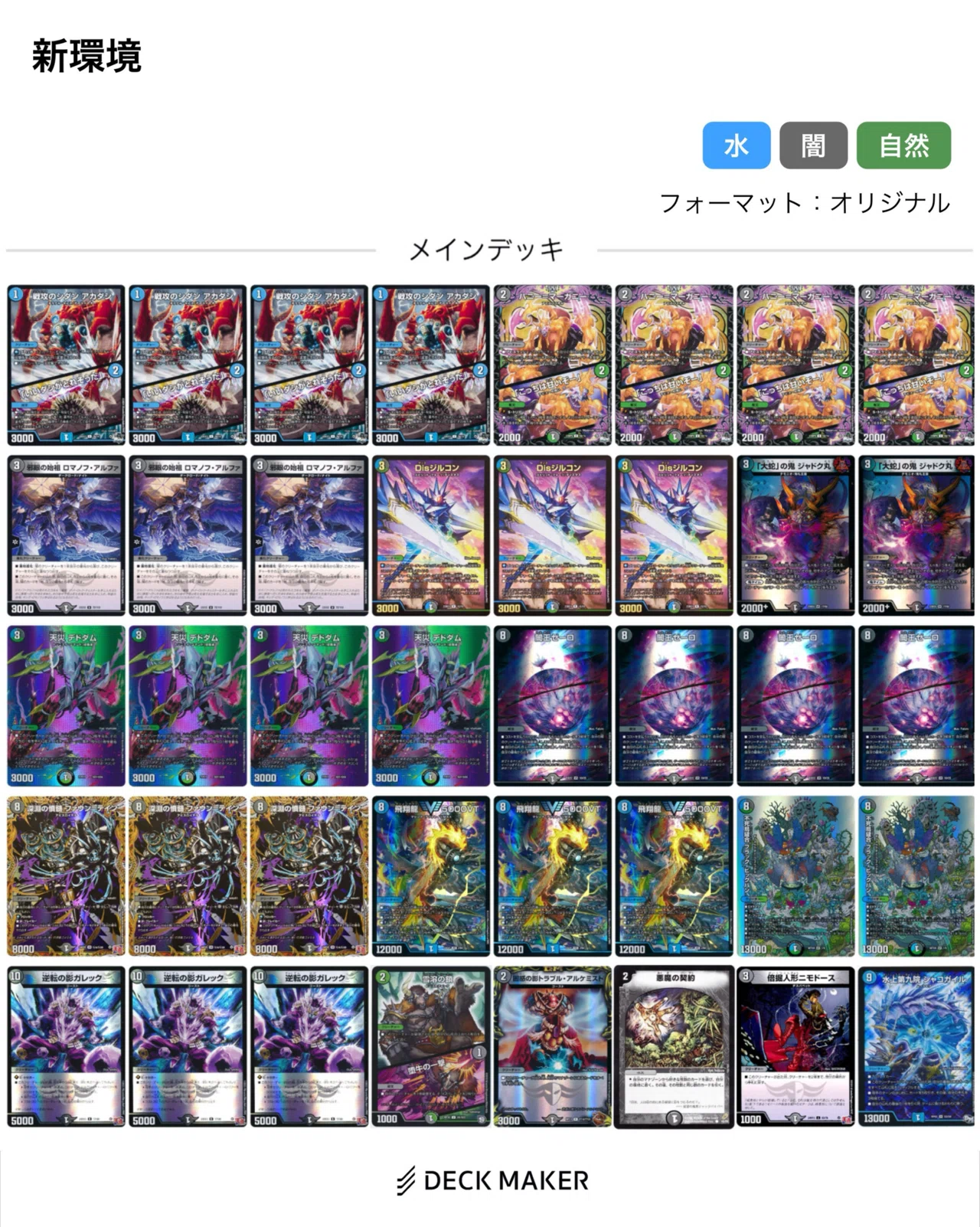 今まで作ってきたゼーロのデッキを振り返る｜ISE(いせ)