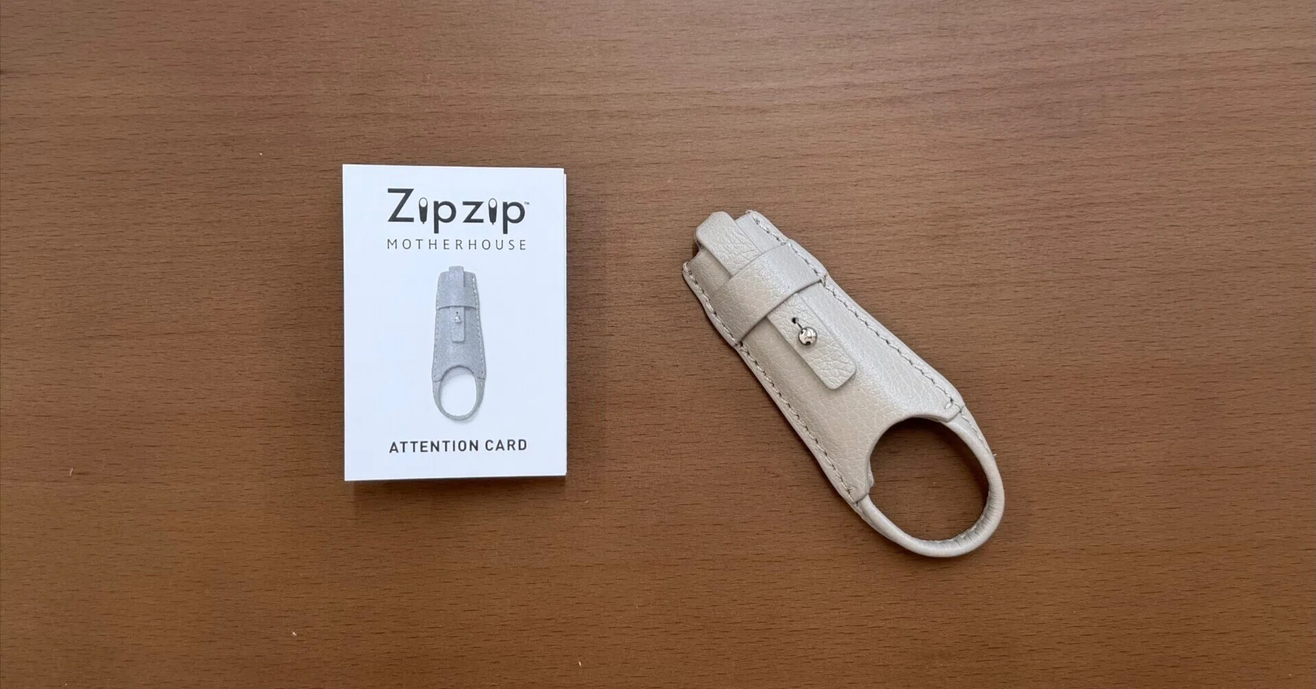 ファスナー引き手に Zipzip !｜studio_fuku