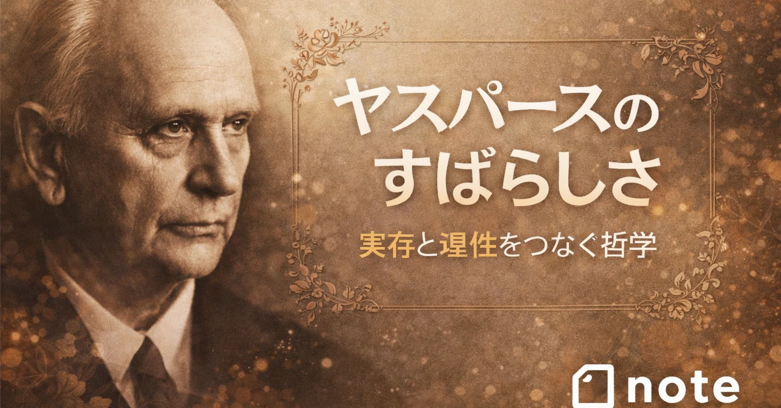 精神科医なら絶対知っておきたいヤスパース哲学｜royalgilbert