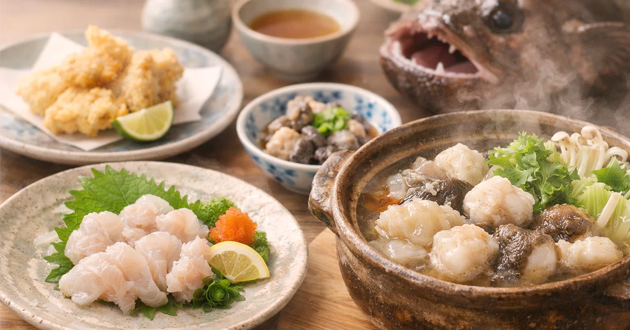 宝町「鮟鱇 篠げん」。冬の贅沢を一皿ずつ味わう