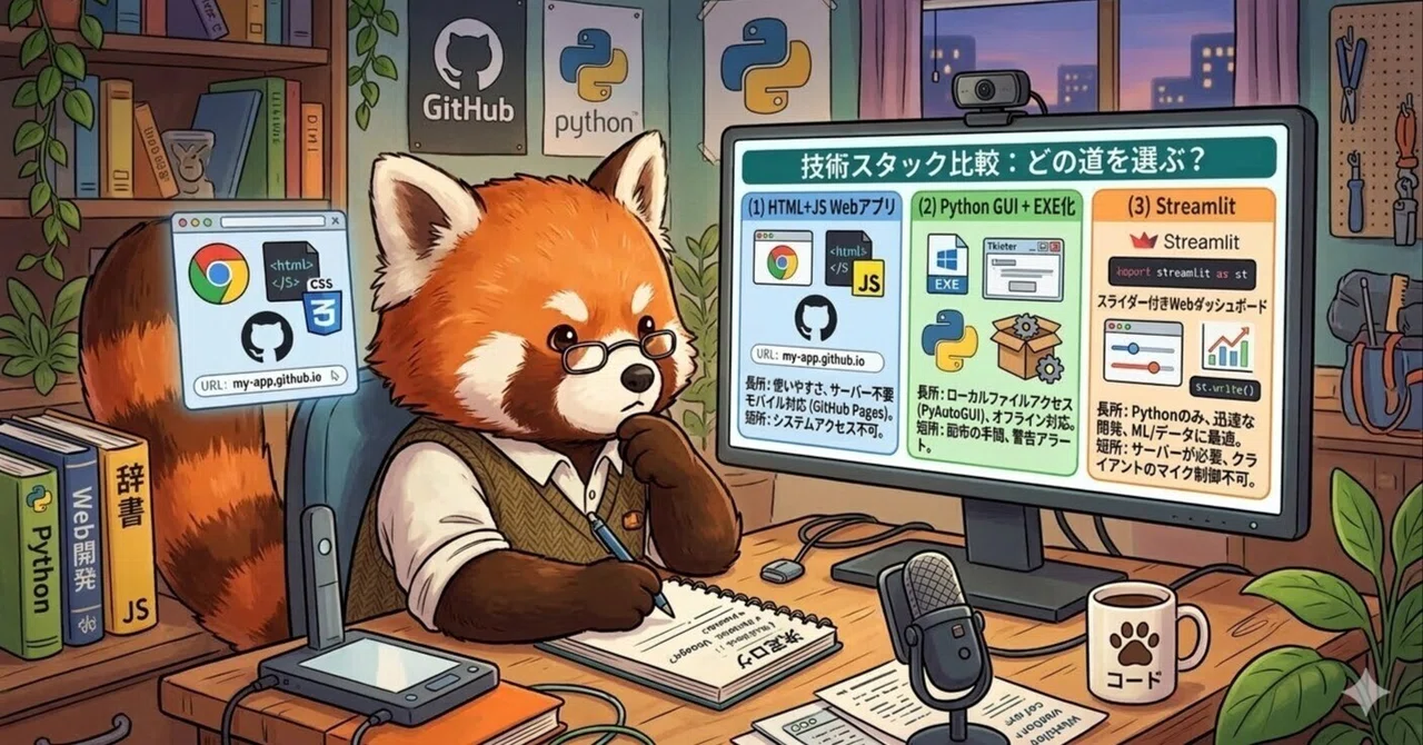 [Memo] UI Technology Selection for Personal Development Apps ...