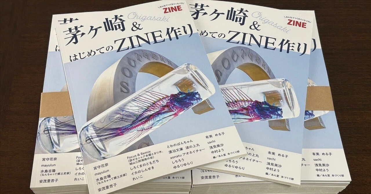 Releasing my first collaborative ZINE at the ZINE Festival｜こまら