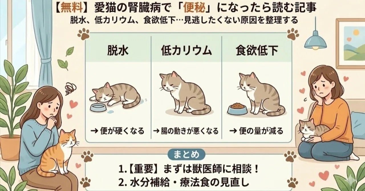 [Free] Article to read if your cat has constipation due to kidney ...