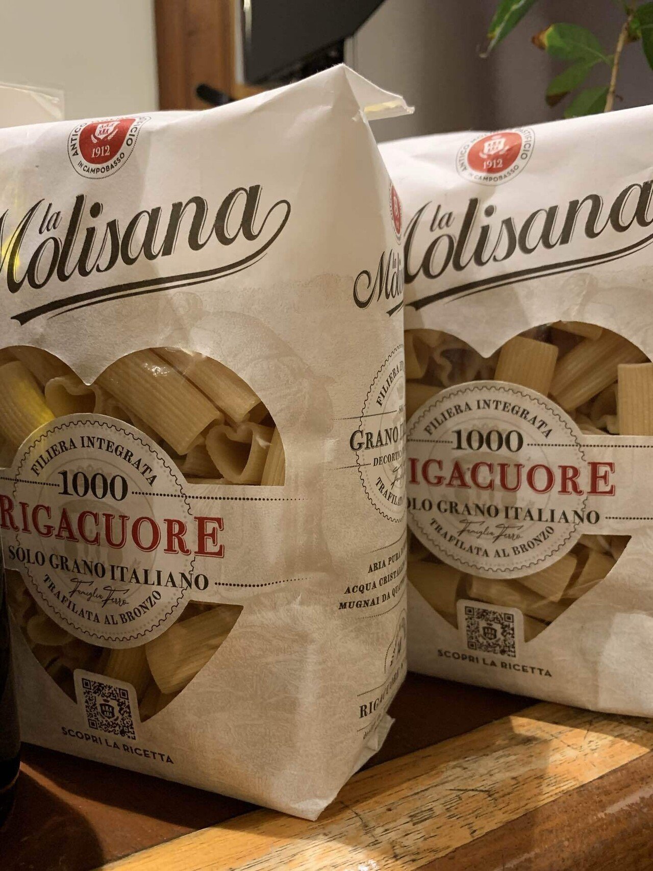 ハート型パスタ