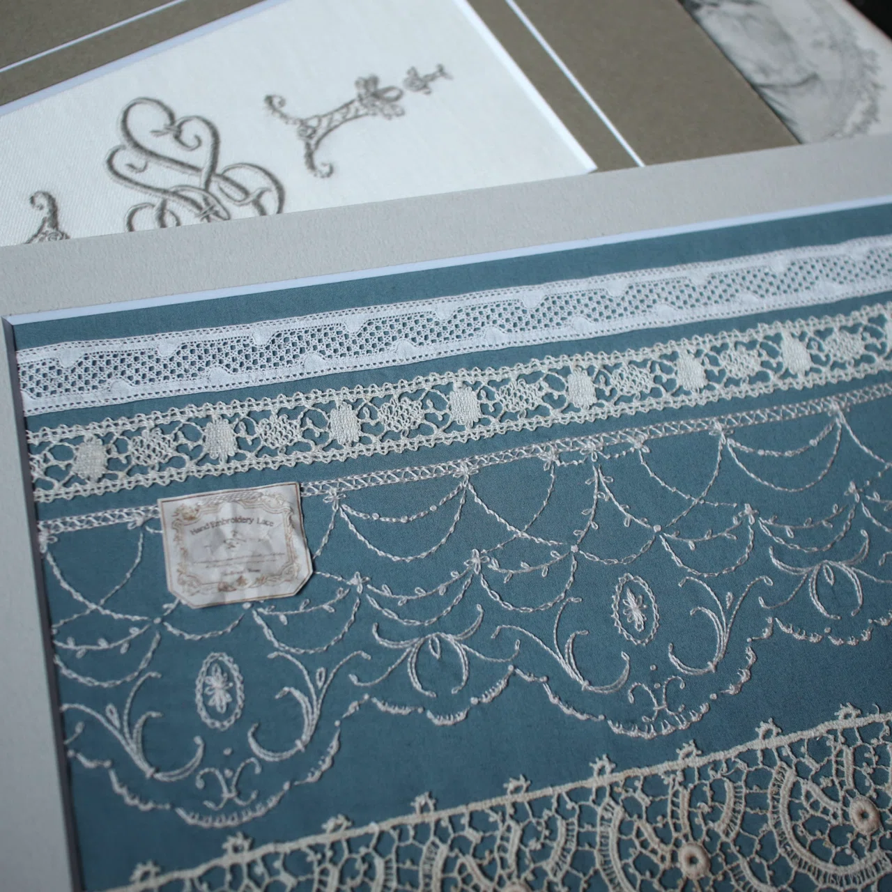 刺繍】Procreateで描く刺繍図案。レース模様のレッスン課題｜刺繍