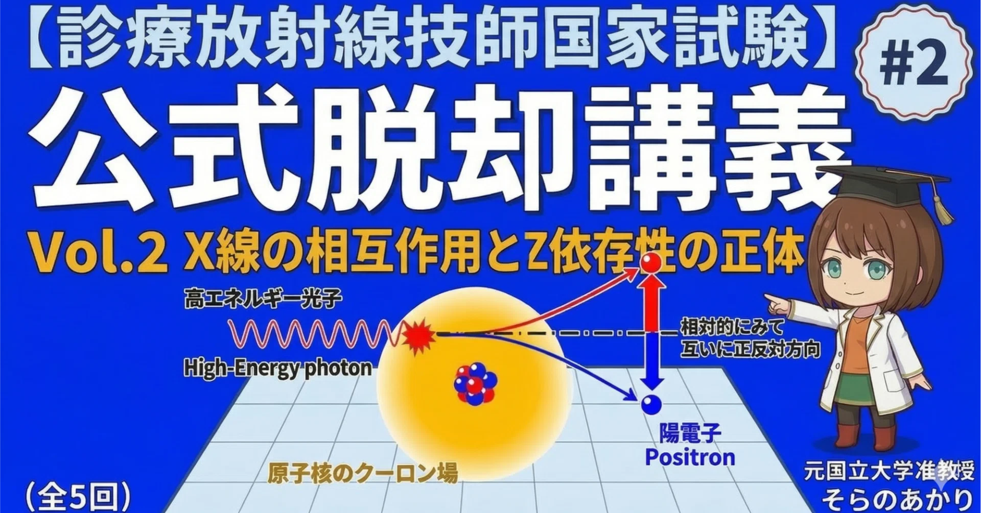 診療放射線技師国家試験】公式を覚えるほど物理がわからなくなる？暗記