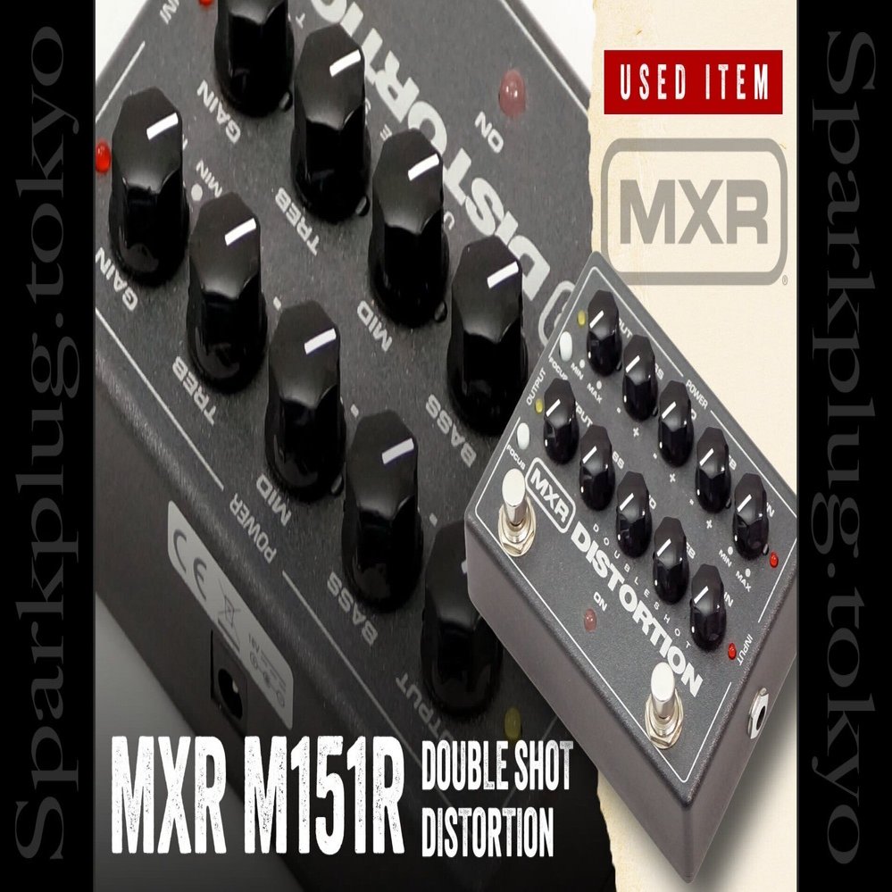 特選中古品！人気の「MXR M151R Doubleshot Distortion」が中古で入荷