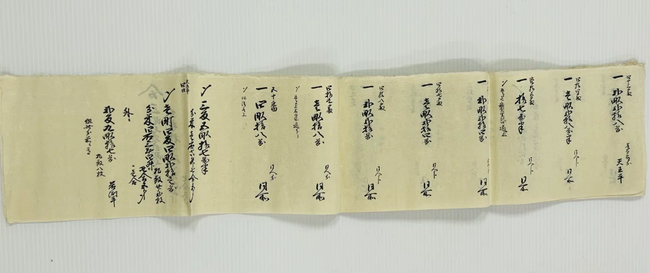 明治7年 田畑反別人名取調帳 丹波國桑田郡川谷村 古文書 江口村 癸丑 見出田名寄帳』📜 但御新田 肝煎明治三年庚午二月｜そだ