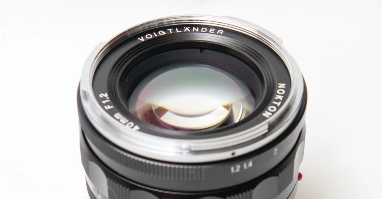 NOKTON 40mm F1.2 Aspherical VM おまけあり Voigtlander NOKTON 40mm f1.2 Aspherical VM｜LuqK（るあ）