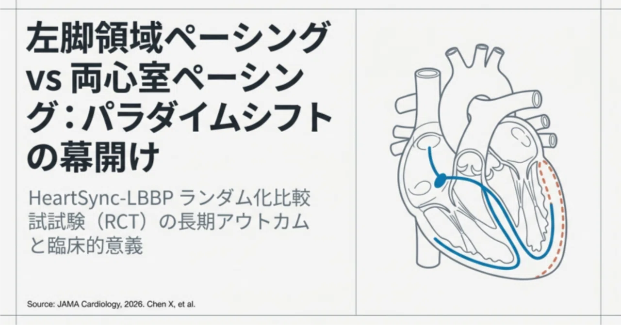 CIEDs)さよならBiVP？心不全治療の歴史を塗り替えるLBBP〜「HeartSync