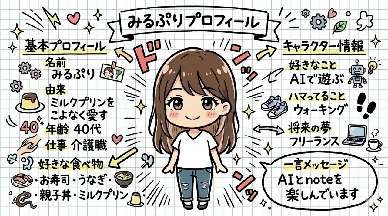 AI初心者の私がプロフィール作ってみた｜NanoBanana vs ChatGPT比較