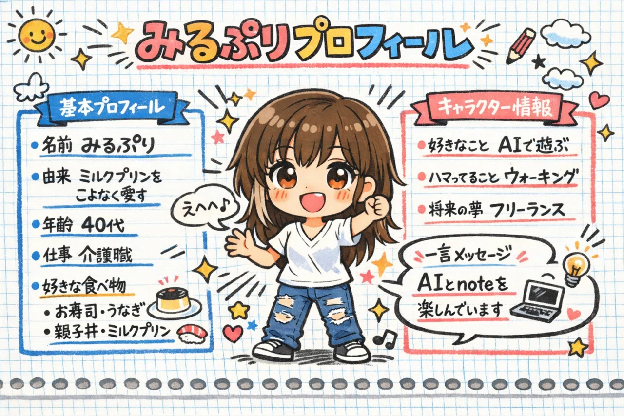AI初心者の私がプロフィール作ってみた｜NanoBanana vs ChatGPT比較